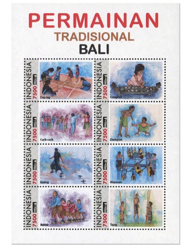 n° 3374/3381 - Timbre INDONESIE Poste