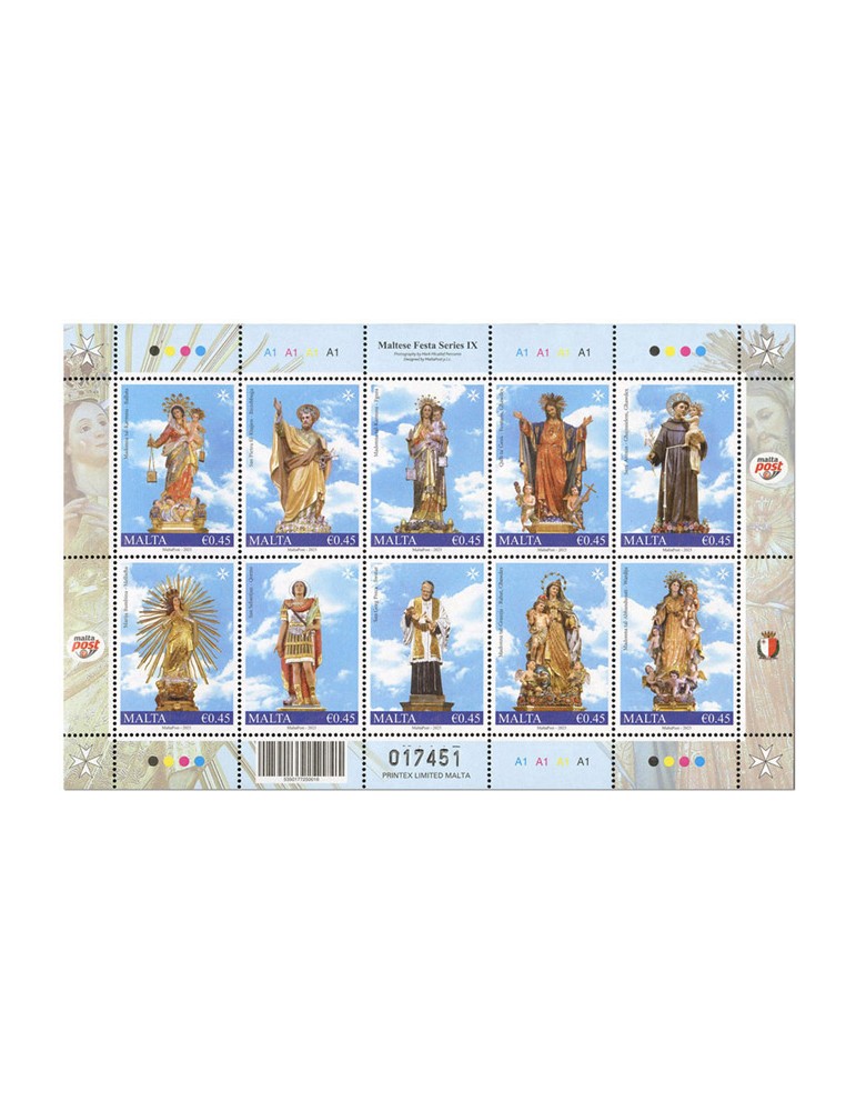 n° 2198/2207 - Timbre MALTE Poste