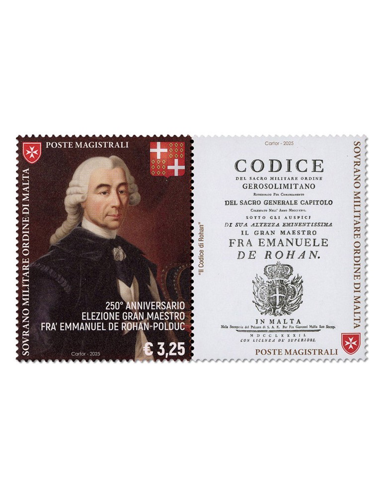 n° 1771 - Timbre ORDRE de MALTE Poste