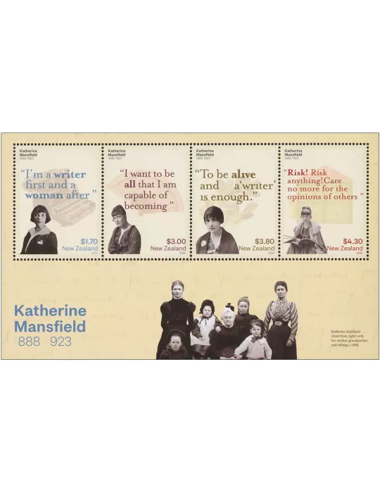 n° 436 - Timbre NOUVELLE-ZELANDE Blocs et feuillets