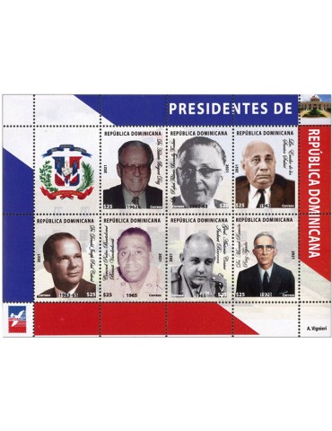 n° 2457/2463 + n° 2464/2470 - Timbre DOMINICAINE Poste