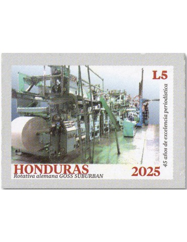 n° 355/359 - Timbre HONDURAS Poste 2