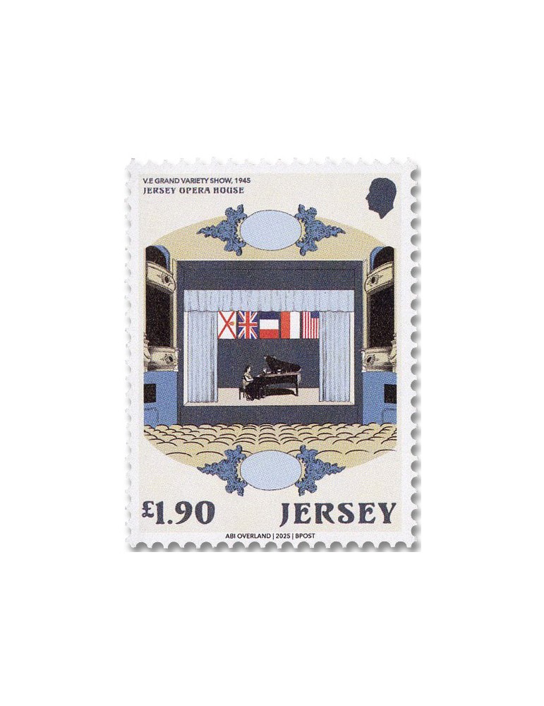 n° 2947/2952 - Timbre JERSEY Poste