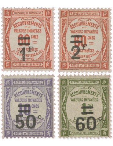 n° 51/54* - Timbre FRANCE Taxe