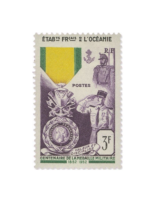 COLONIES : Grandes Series Coloniales (Centenaire de la médaille militaire)