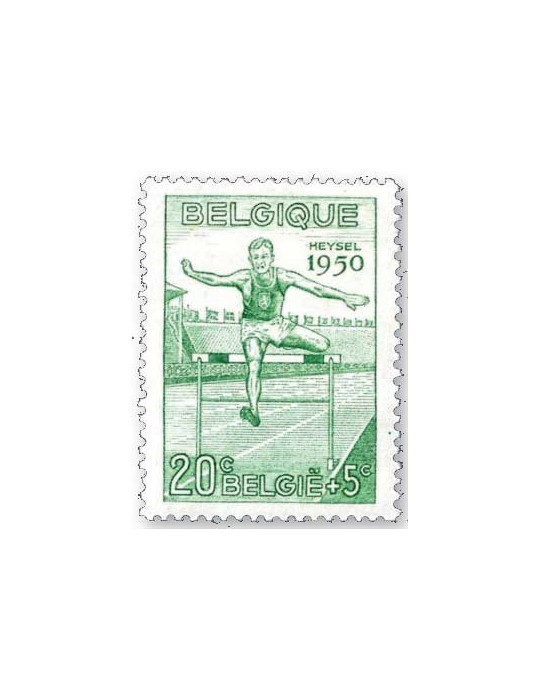 n° 827/831* - Timbre BELGIQUE Poste