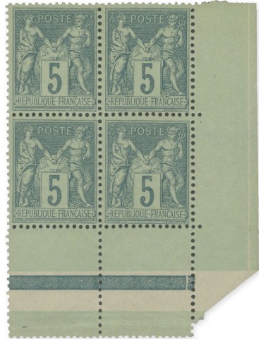 n° 75** - Timbre FRANCE Poste
