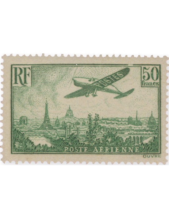 n° 14* - Timbre FRANCE Poste Aerienne