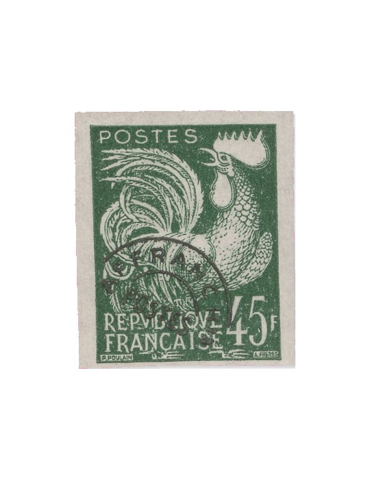 n° 107, 110, 112, 115, 117** ND - Timbre FRANCE Preobliteres