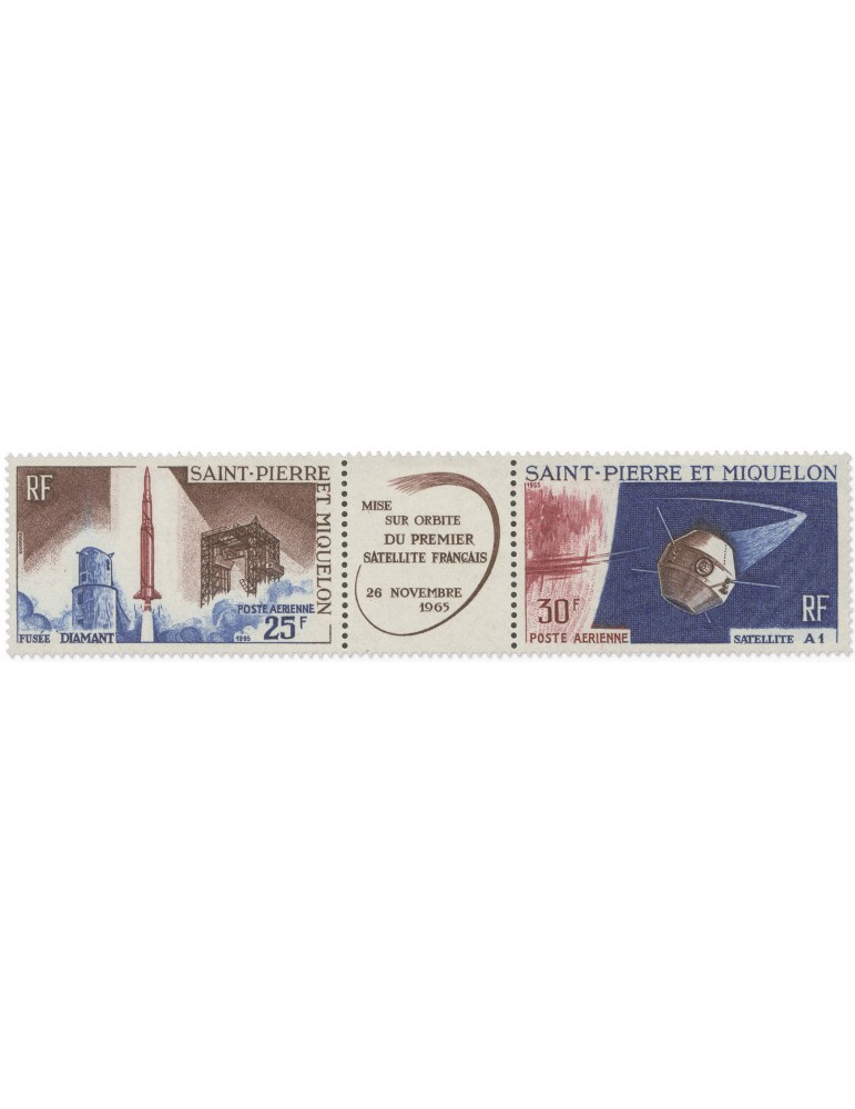 COLONIES : Grandes Series Coloniales (Lancement du 1er satellite français)