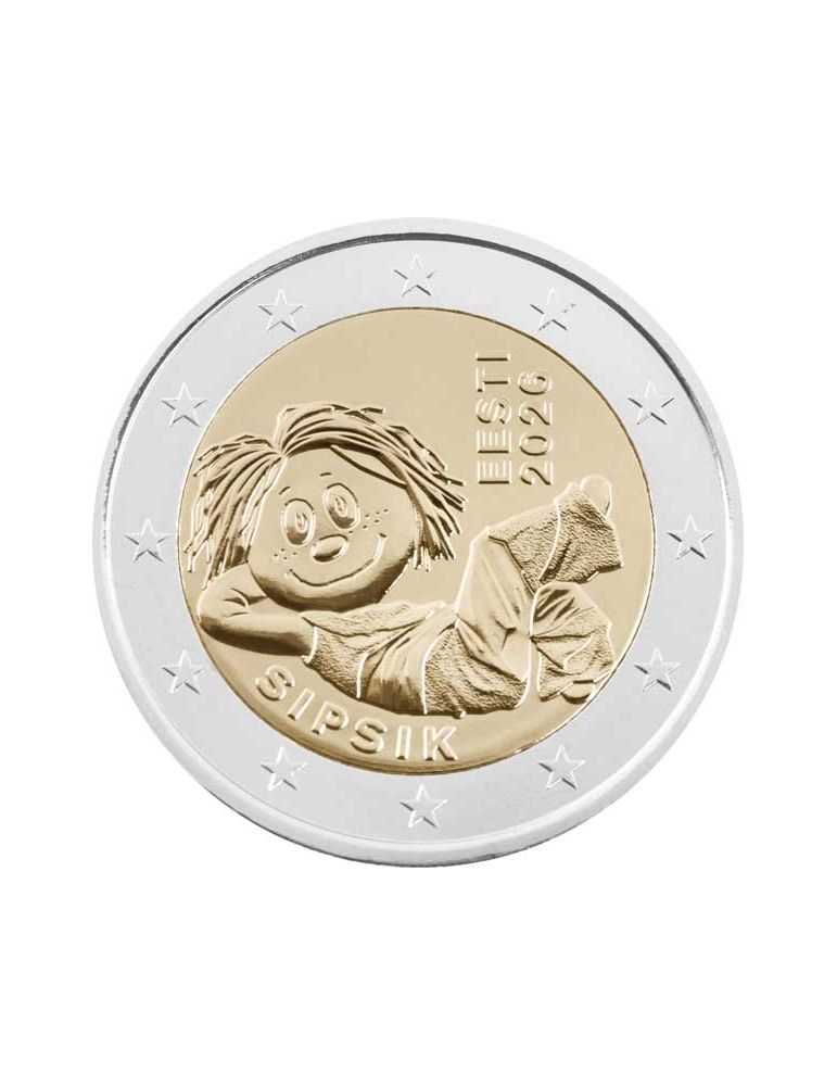 2 EURO COMMEMORATIVE 2026 : ESTONIE (Sipsik)