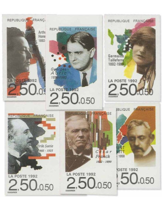 n° 2747/2752** ND - Timbre FRANCE Poste