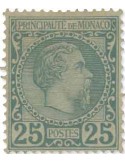 n° 6* - Timbre MONACO Poste
