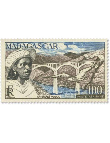 n° 75/77** - Timbre MADAGASCAR Poste Aerienne 2