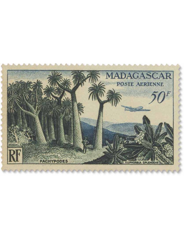n° 75/77** - Timbre MADAGASCAR Poste Aerienne