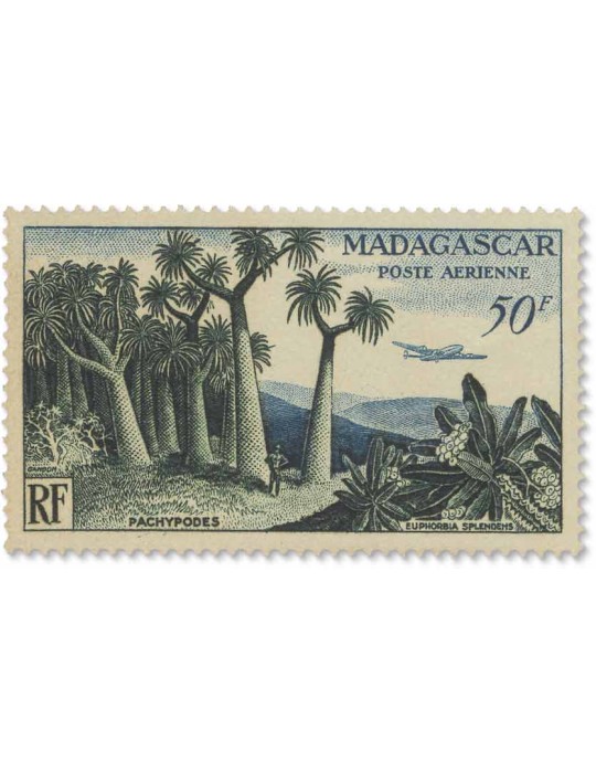 n° 75/77** - Timbre MADAGASCAR Poste Aerienne