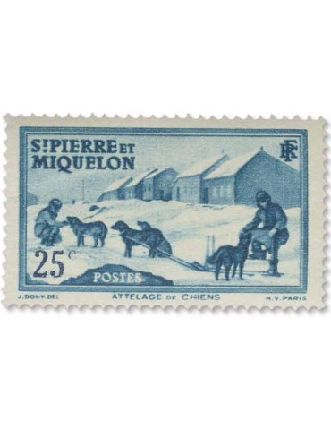 n° 167/188* - Timbre SAINT-PIERRE ET MIQUELON Poste 2