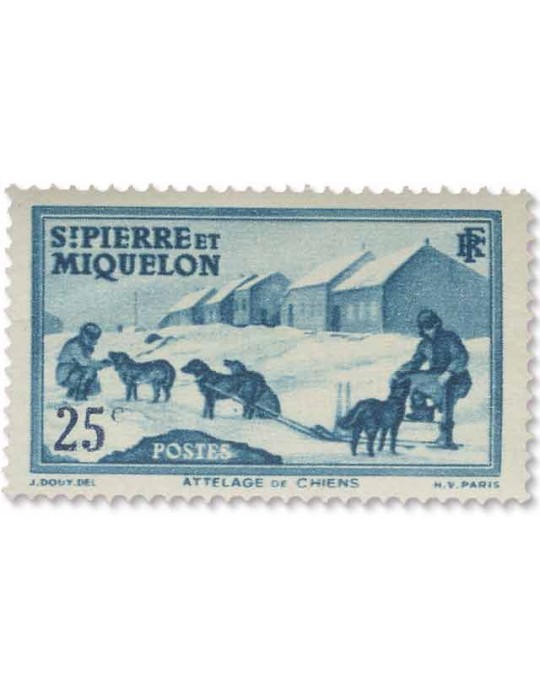 n° 167/188* - Timbre SAINT-PIERRE ET MIQUELON Poste