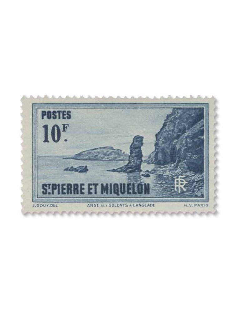 n° 167/188* - Timbre SAINT-PIERRE ET MIQUELON Poste