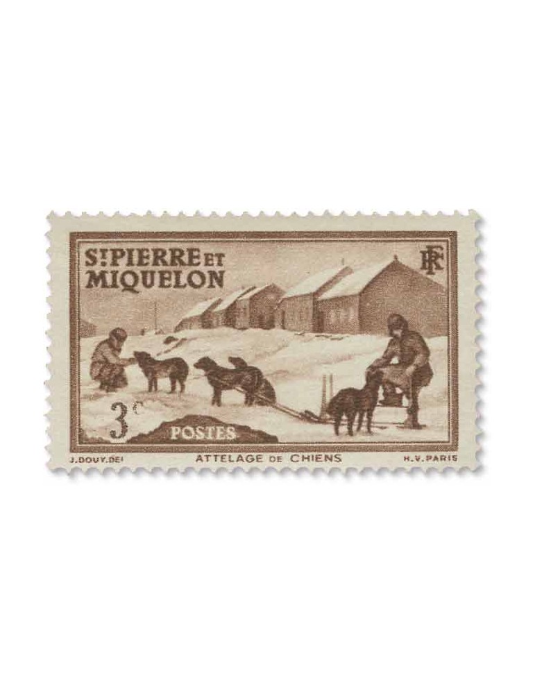 n° 167/188* - Timbre SAINT-PIERRE ET MIQUELON Poste