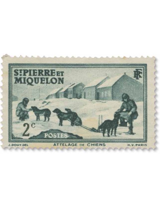 n° 167/188* - Timbre SAINT-PIERRE ET MIQUELON Poste