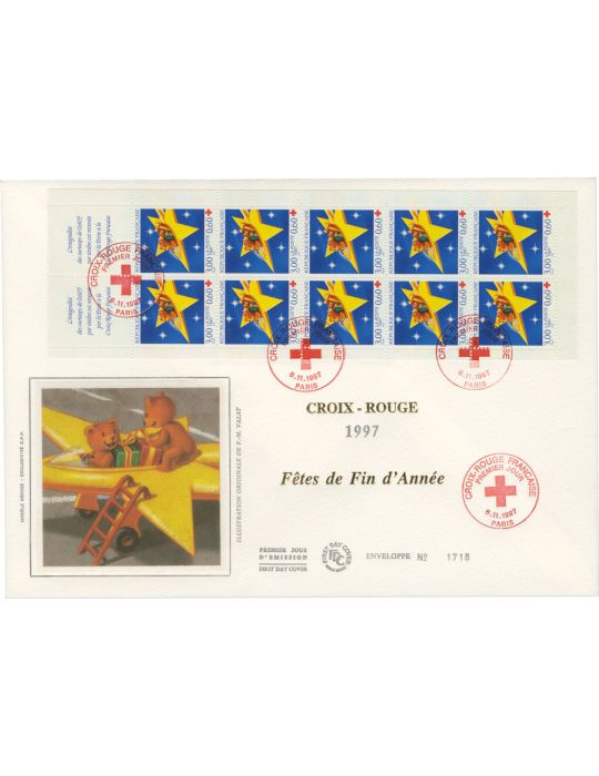 France : Carnets Croix-Rouge (entre 1992 et 2001)