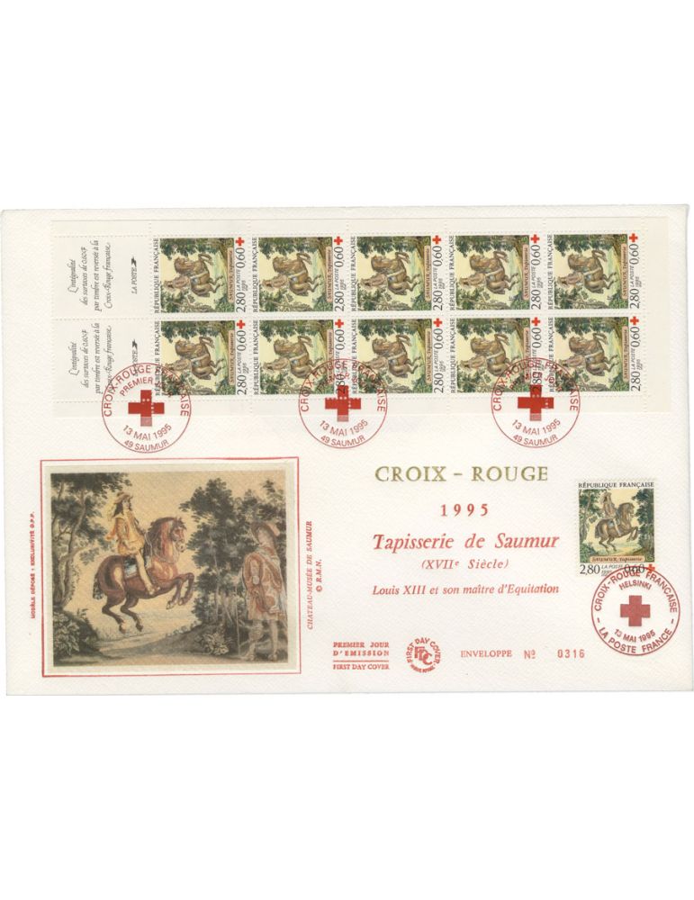 France : Carnets Croix-Rouge (entre 1992 et 2001)