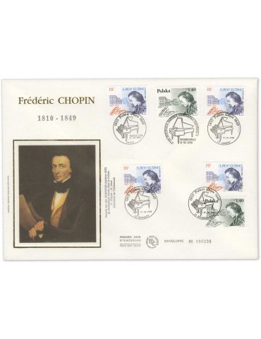 France: 10 enveloppes 1er jour (Grand format) 2