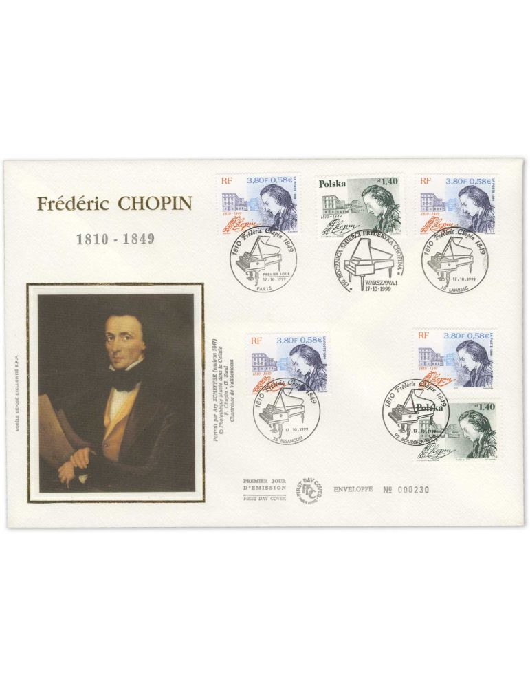 France: 10 enveloppes 1er jour (Grand format)