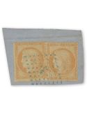 n° 38 obl. sur fragment - Timbre FRANCE Poste