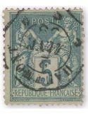 n° 75 obl. - Timbre FRANCE Poste