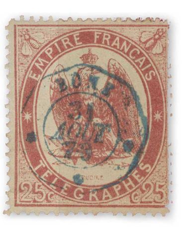 n° 5/8 obl. - Timbre FRANCE Telegraphe 2