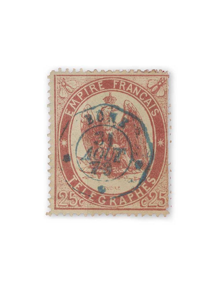 n° 5/8 obl. - Timbre FRANCE Telegraphe