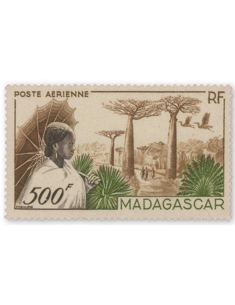 n° 73 - Timbre MADAGASCAR Poste Aerienne