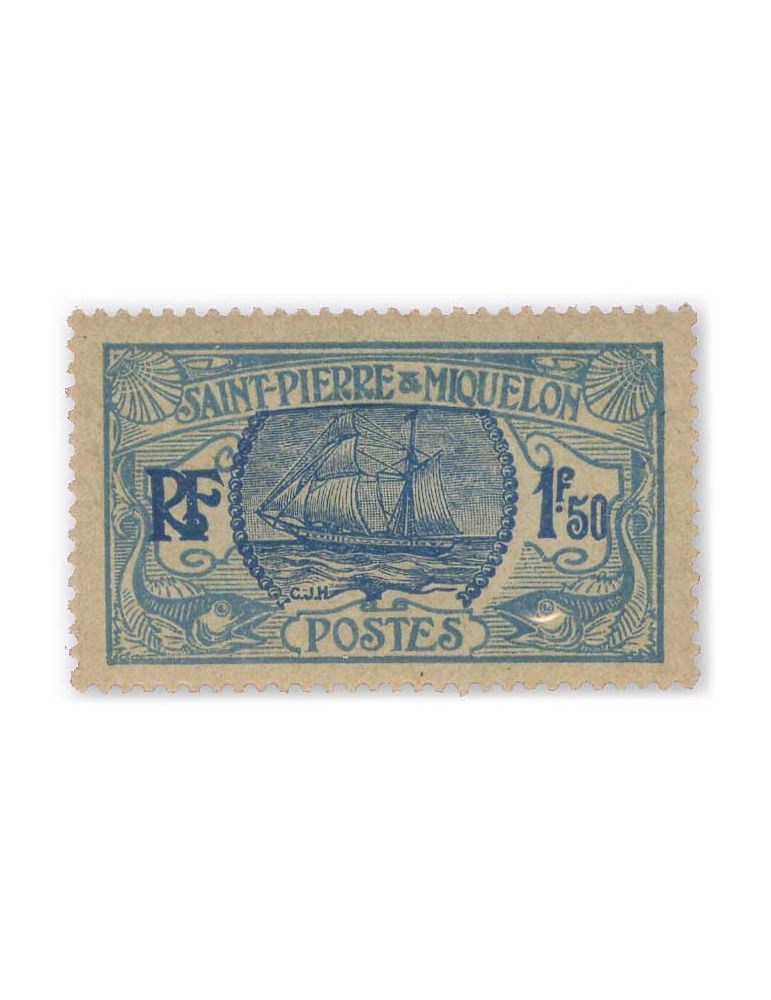 n° 129/131 - Timbre SAINT-PIERRE ET MIQUELON Poste