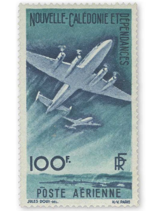 n° 61/63 - Timbre NOUVELLE CALEDONIE Poste Aerienne