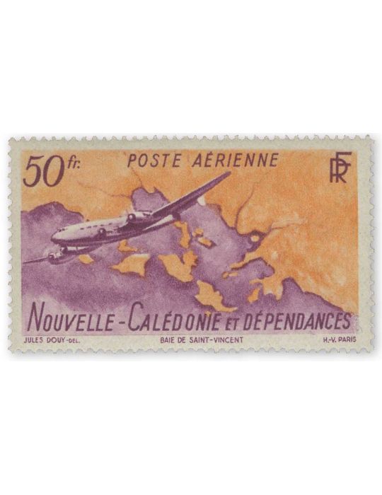 n° 61/63 - Timbre NOUVELLE CALEDONIE Poste Aerienne