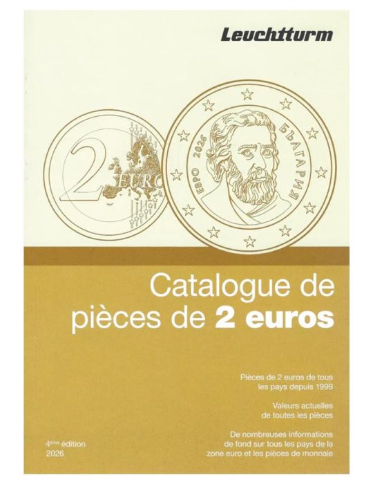 CATALOGUE DE PIECES DE 2 EUROS COMMEMORATIVES - 2026 - LEUCHTTURM (VERSION FRANCAISE)