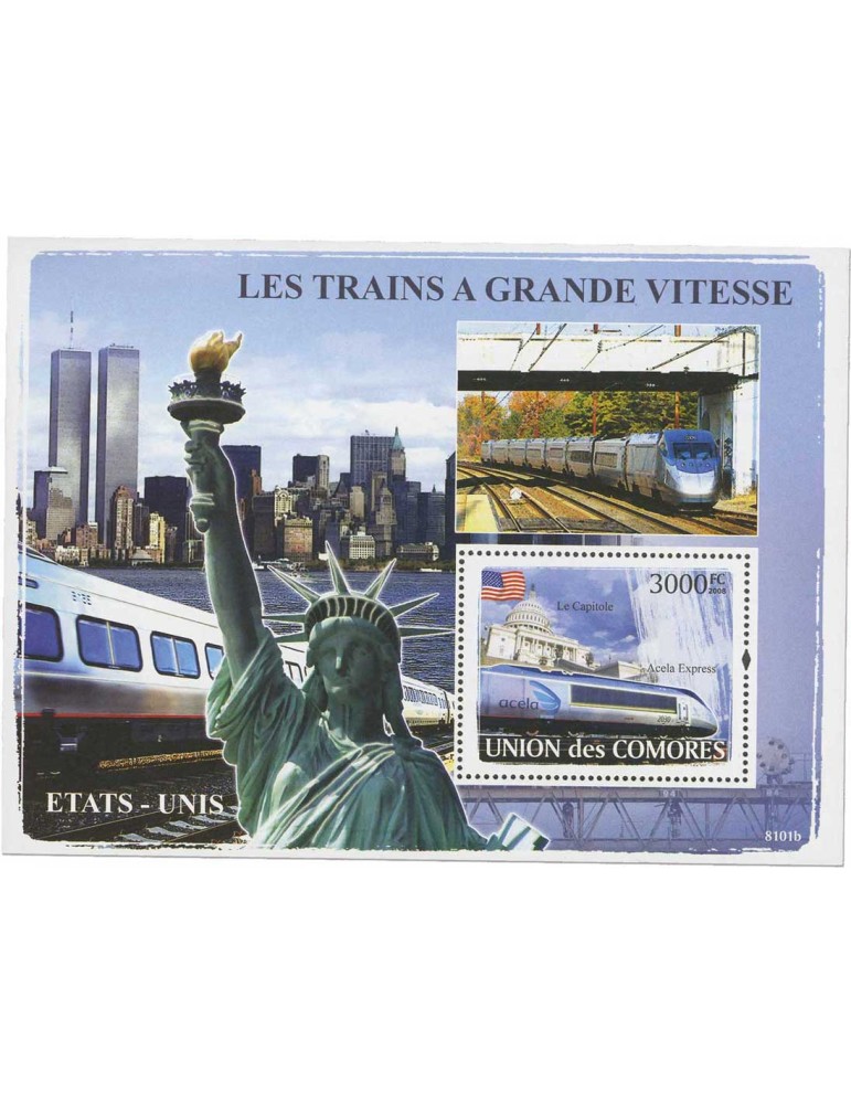 COMORES : Thématique "Les Trains à grande vitesse"