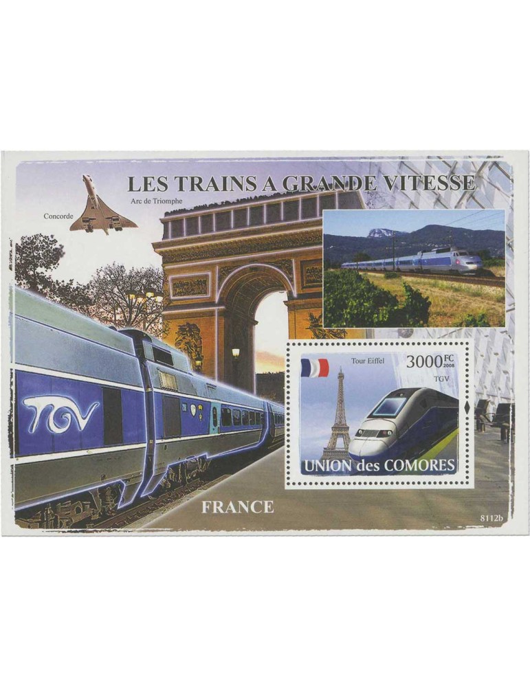 COMORES : Thématique "Les Trains à grande vitesse"