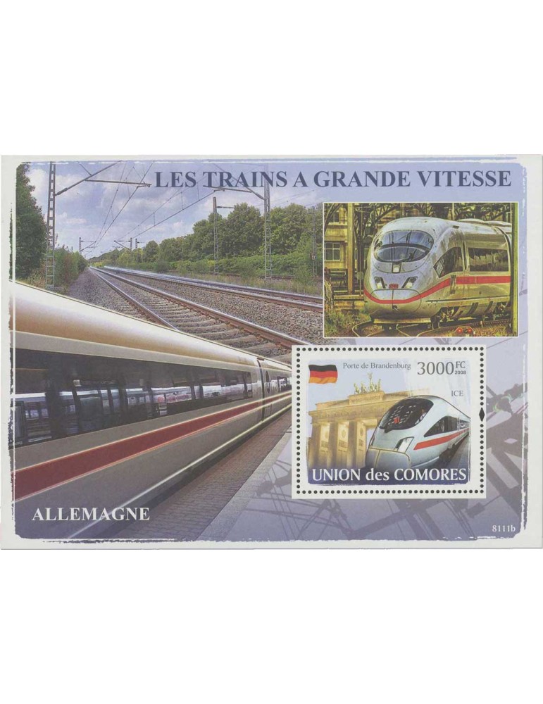 COMORES : Thématique "Les Trains à grande vitesse"