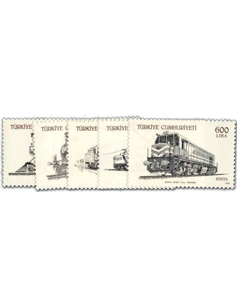 n° 2563/2567** - Timbre TURQUIE Poste