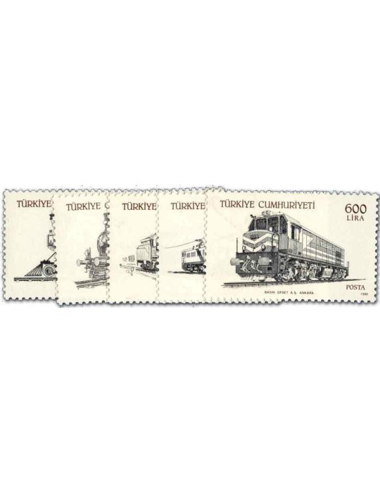 n° 2563/2567** - Timbre TURQUIE Poste
