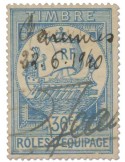 n° 10 obl. - Timbre FRANCE Fiscaux