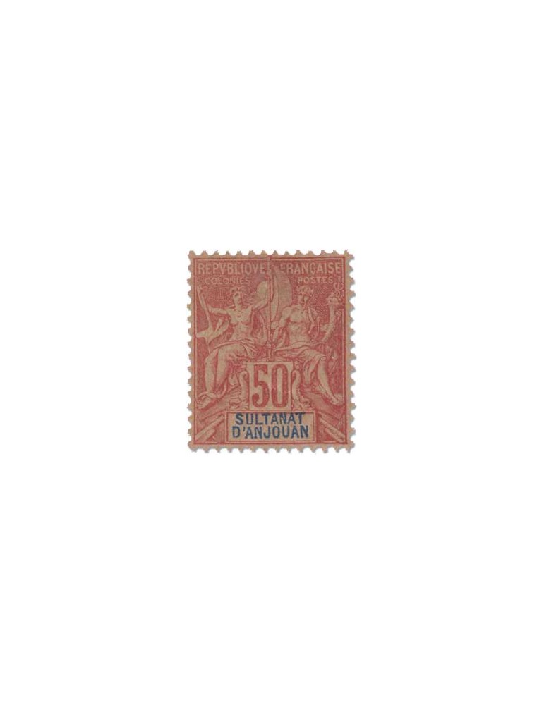 n° 11/12* - Timbre ANJOUAN Poste