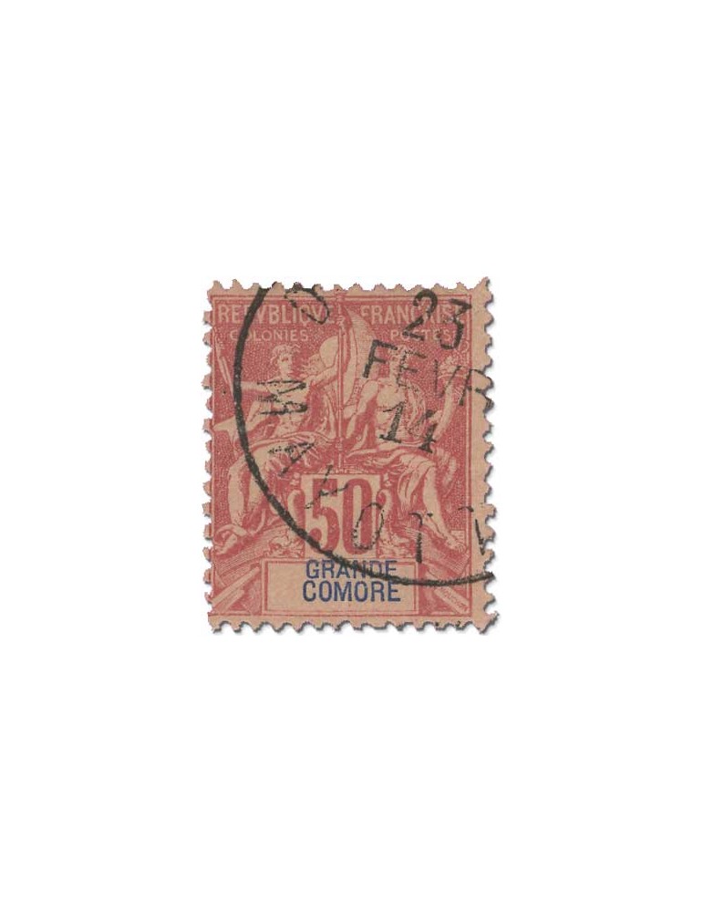 n° 10/11 obl. - Timbre GRANDE COMORES Poste