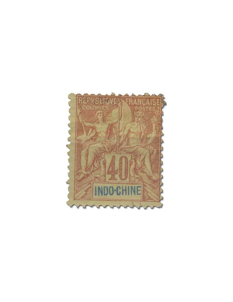 n° 3/16*/obl. - Timbre INDOCHINE Poste