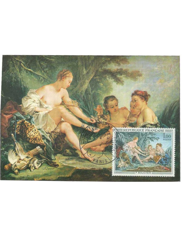 France : 75 Cartes Maximum "Tableaux"