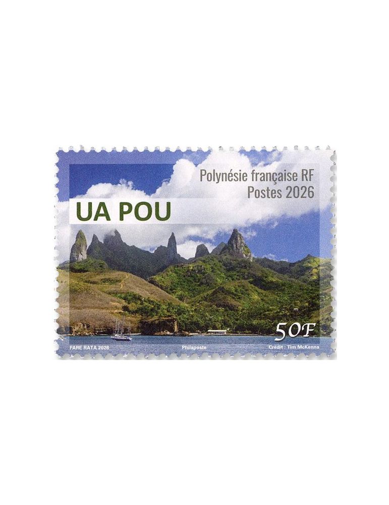 n° 1390/1391 - Timbre POLYNESIE Poste