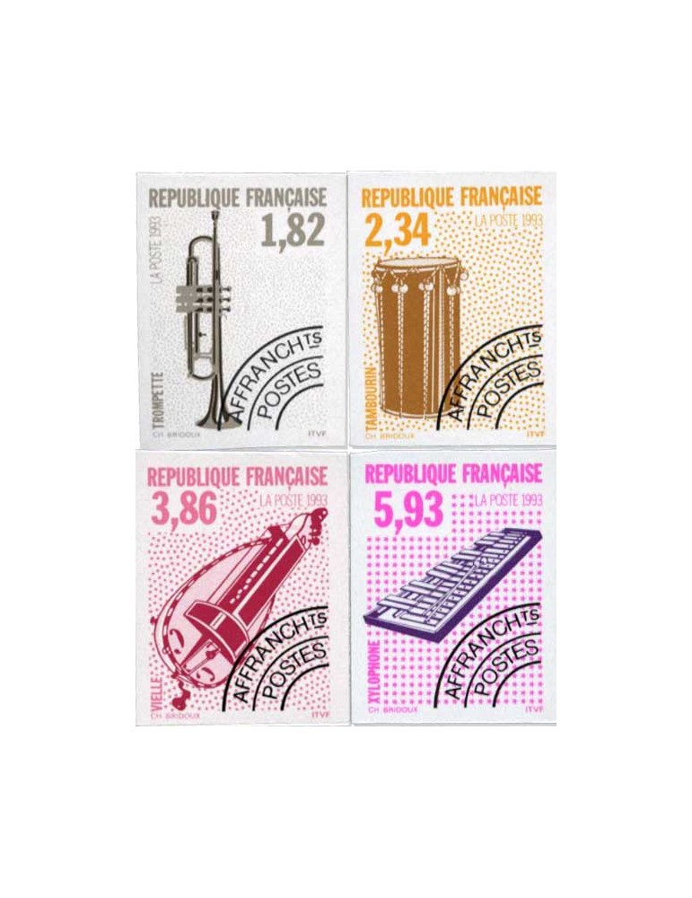 n° 228/231** ND - Timbre FRANCE Preobliteres